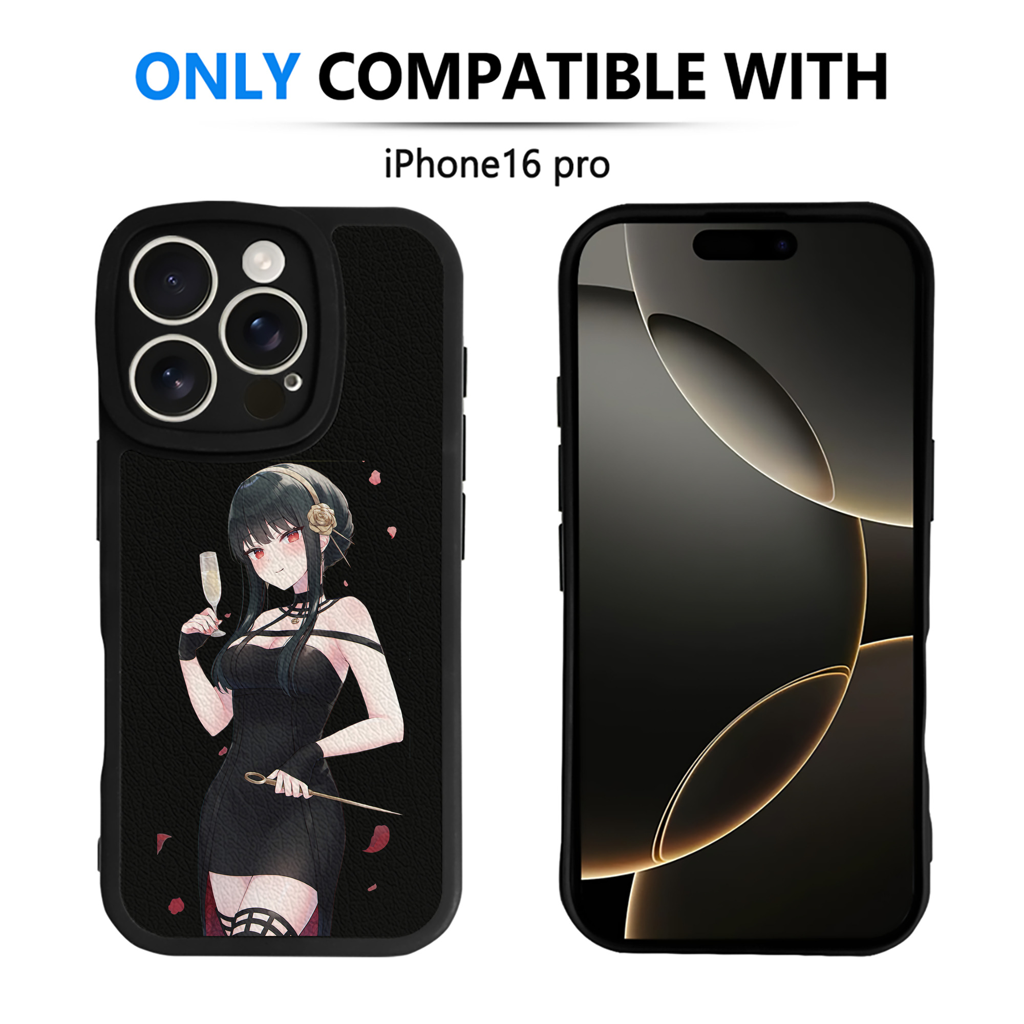 （画像用） SPY×FAMILY间谍家家酒 【iPhone 16シリーズ対応】シリコンスマホケース（レザー調） 材質：シリコン